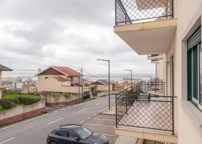 Atlantic Ocean 2bdr With Pool By Lovelystay Apartman Buarcos